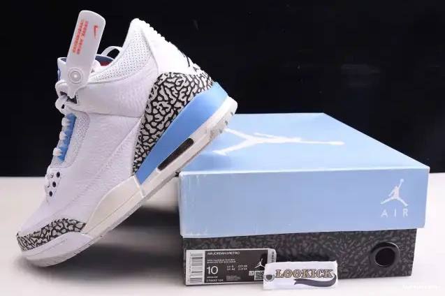 HYPE Jordan Air 3 UNC CT8532-104 0515